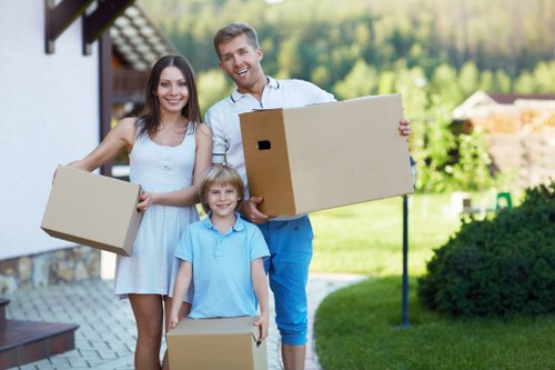 Professional moving equipment used in Bedfordpark removals