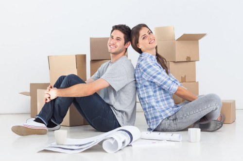 Household items safely packed in a Bedfordpark storage unit