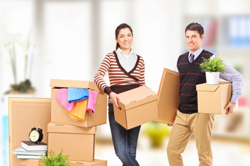 Home renovation items placed safely in Bedfordpark storage