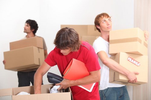 Bedfordpark office move with packing and transport logistics