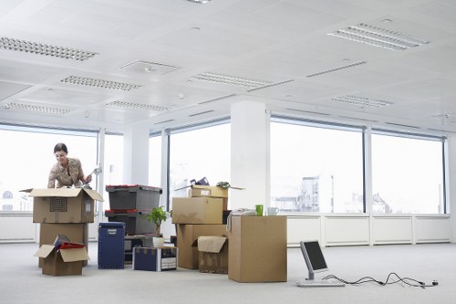 New office setup after office removals in Bedfordpark