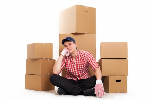 Single-item furniture delivery by man and van in Bedfordpark